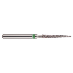 Blue Streak Diamond Burs Flat End Taper 848.016 Coarse Green 5/Pack