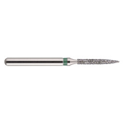 Blue Streak Diamond Burs Flame 862.010 Coarse Green 5/Pack