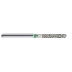 Blue Streak Diamond Burs Round End Cylinder 881.014 Coarse Green 5/Pack