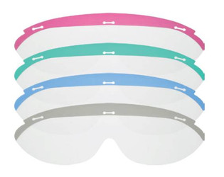 Dynamic Disposables Safety Eyewear, Replacement Lens clear (100/PK)