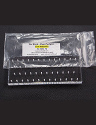Clear Plexiglass 50 Hole Bur Blocks