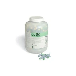 GS-80 2 Spill Regular Set Dispersed Phase Alloy Amalgam Capsules 600 mg 500/Bag