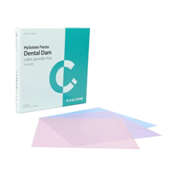 HySolate Latex Rubber Dam 6x6 Medium Asst 36/Bx (Coltene - 60034436) - exp. 11/2026