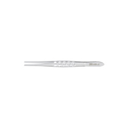 Tissue Forceps 12, 1X2 Teeth, Serrated Handles
