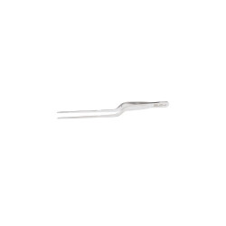 Jansen Ear Forceps 6-1/4, Bayonet, Serrated Tips