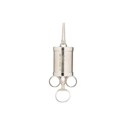 Metal Ear Syringe, (3 Oz) Capacity, W/Shield