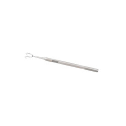 Cottle Hook 5-3/4, 2 Prongs, Sharp, 12mm Wide