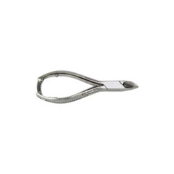 Nail Nipper, 5-1/8, Concave Jaws, Double Spring