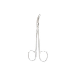 Iris Scissors, 4-1/2, Curved Sideways