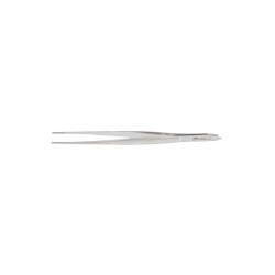 Cushing Dressing Forceps, 7-1/4, Bayonet, Serrated