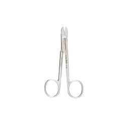 Wire Cutting Scissors, 4-3/4, Straight, Smooth Blades