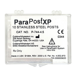 ParaPost XP P744 Stainless Steel Refill Posts - Size 4.5 (.045"), Blue, 10/Pkg