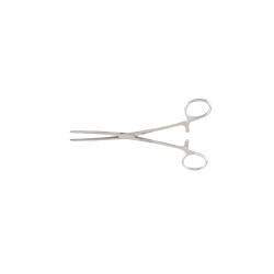 Doyen in testinal Clamp 9, Straight, Serrated