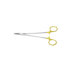 Debakey Needle Holder 7, TC, Serrated Jaws