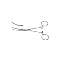 St.Vincents Occluding Forceps, 6-1/4, Curved