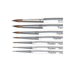 Red Sable #4 Brush W/Acrylic Handle