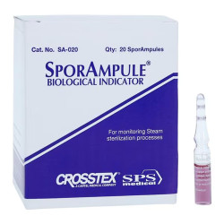 Sporampule Steam BI, 20/Box, 10Box/Case