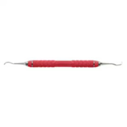 #204S DE Sickle Scaler Red Smooth EE2