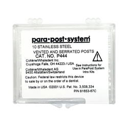 ParaPost P44 Stainless Steel Refill Posts - Size 6 (.060"), Black, 10/Pkg