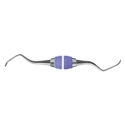 Barnhart Curette double end 1/2  7 Satin Steel Colours hndle