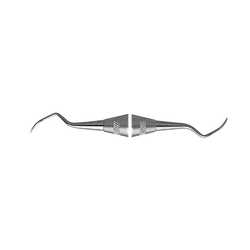 Indiana Curette double end 13/14  6 Satin Steel Handle