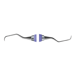 Langer Curette double end 5/6  7 Satin Steel Handle
