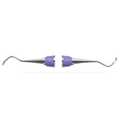 McCall Curette 13/14 double end  7 Satin Steel Handle