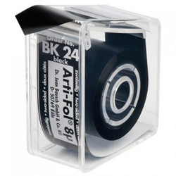 Bausch Arti-Fol II, Ultra Thin 8 Microns, 22mm x 20 m Roll, 2-Sided, Black