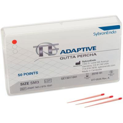 TF Adaptive Gutta Percha SM3 50/Pk, Red