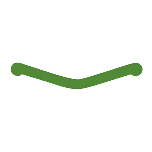 Slick Bands #13 Pedodontic Dead Soft - Green, 100/pk