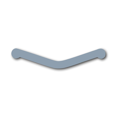 Slick Bands #13 Pedodontic - Regular - Gray, 100/pk