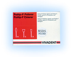 Politip Polishers, Green, points (B) 6/Pk