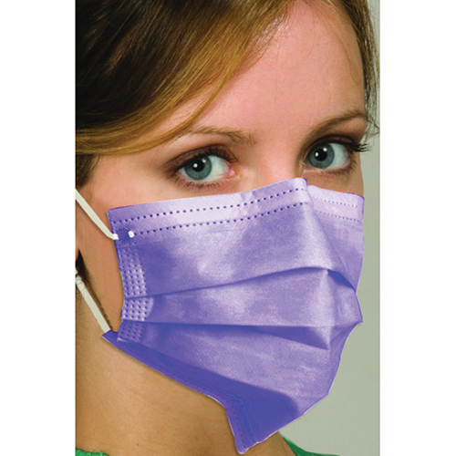 Daily Protective Lavender Ear Loop Masks 50/Box