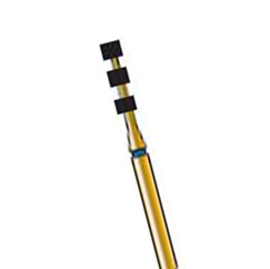 Alpen FG 834C 021 Depth Marker Diamond Bur (5/Pk)