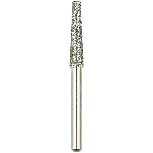 Robot Point Tapered Cylinder (Flat End) Diamond FG 0818 Regular 1/pk