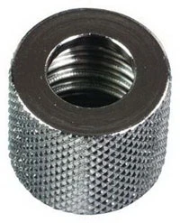 Impregum Syringe Hub Cap. Elastomer Syringe Knurled Hub Cap fits onto F