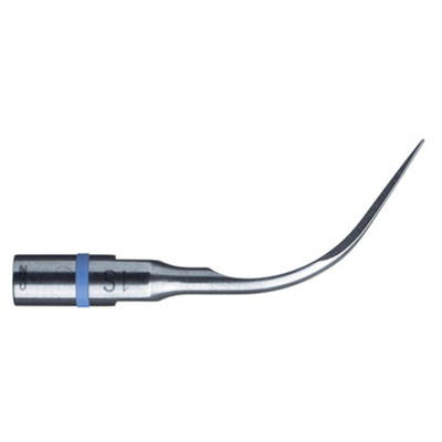 P5 Newtron Satelec scaler tip #1S, slim, 1/Pk. Developed for supra