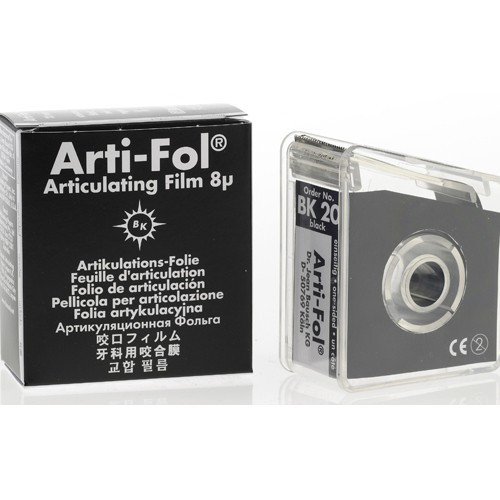 Bausch Arti-Fol Articulating Film Black 1 Sided