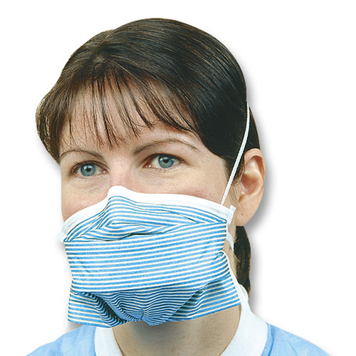 Isolator Plus NIOSH N95 Particulate Respirator, Disposable, Blue/White, 28/Box