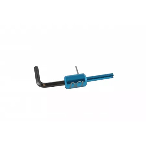 DCI 3-in-1 Syringe Tool. 1/Pk. Includes Valve Core Tool, Quick-Change Adapter