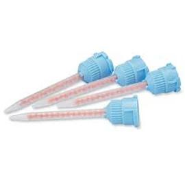Integrity Small Mixing Tips for 76 Gm. Cartridges, Blue & Orange, 20/Pack