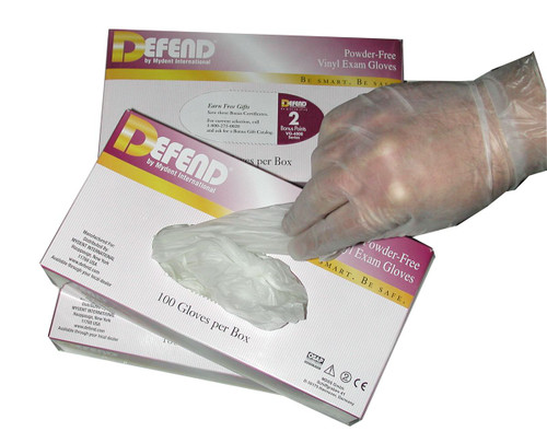 Infection ControlGloves Vinyl Powder Free (100/Box)