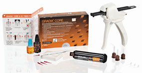 Gradia Core Cartridge Refill. Dual-Cured Radiopaque Composite for Core Build-Up