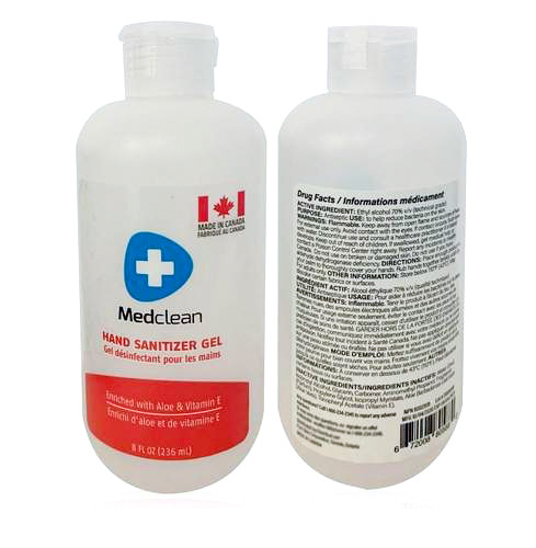 Infection ControlMedical Grade Hand Sanitizer 70% Alcohol (8oz)