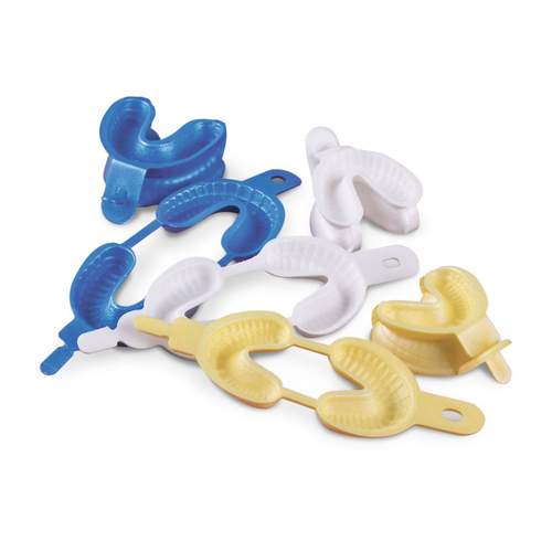 House Brand Disposable Foam Fluoride Trays, Small Size, Dual-Arch, Package