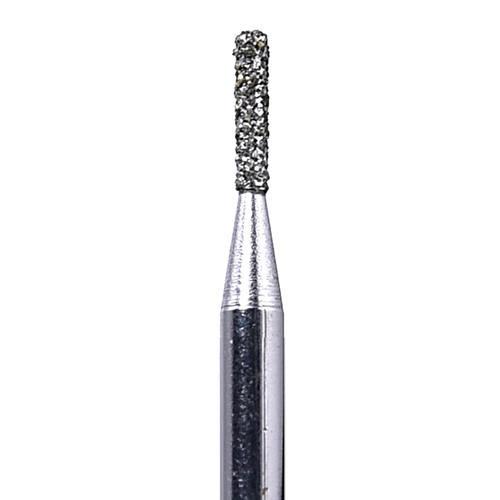 House Brand FG 835.008C Cylinder Flat End, Coarse Grit Diamond Burs, 10/Pk