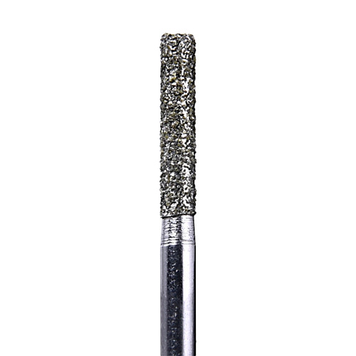 House Brand FG 837.016C Cylinder Flat End, Coarse Grit Diamond Burs, 10/Pk