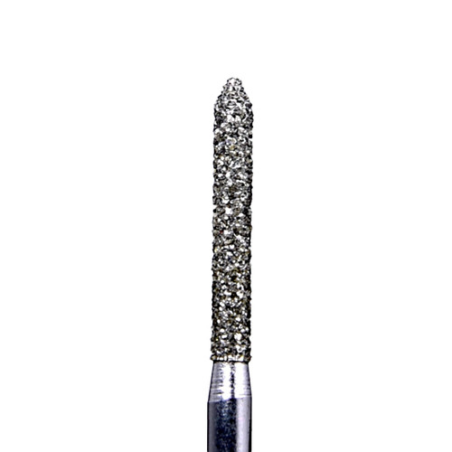 House Brand FG 886.014C Cylinder Beveled End, Coarse Grit Diamond Burs, 10/Pk