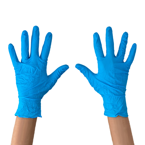 House Brand Disposable Nitrile Gloves, Large, Powder Free, 1000/Case