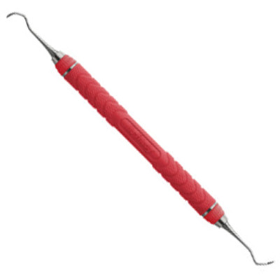 EverEdge 2.0 #204S sickle scaler with #8 ResinEight Colors handle